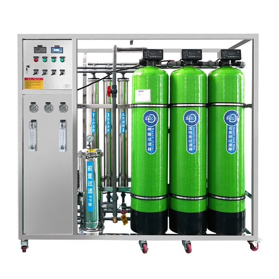  Water Filter Industrial Water Treatment Equipment Well Water Purification System with Core Filter Pump